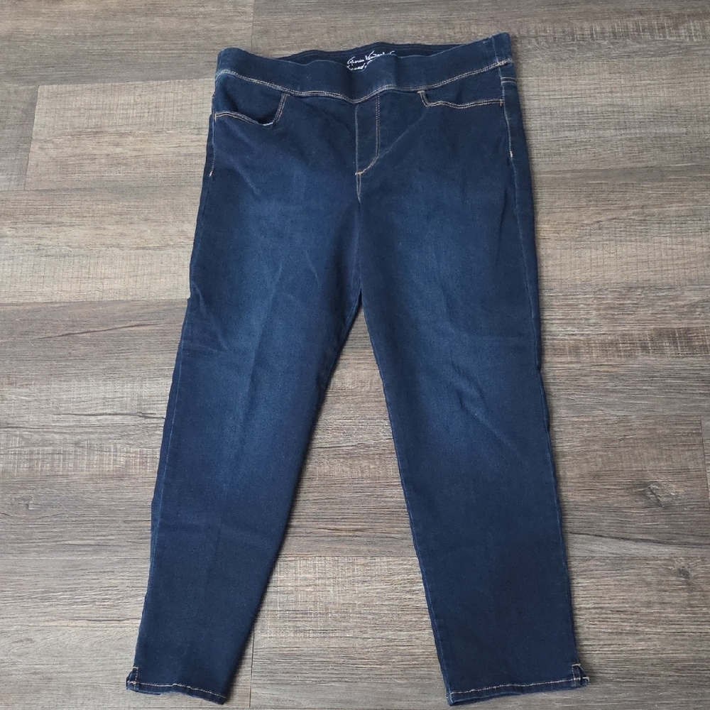 Gloria Vanderbilt Dark Blue Women Jeggings